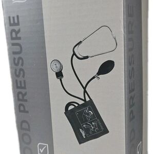 Equate Black and Gray Manual Blood Pressure Monitor